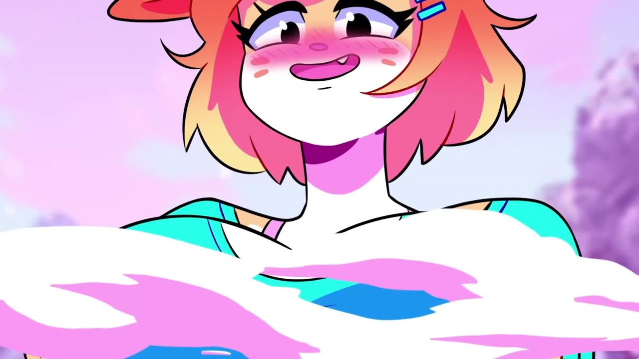 Catgirl cream filling animation