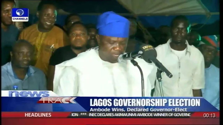 No Political Victimisation - Ambode Assures 13/04/15