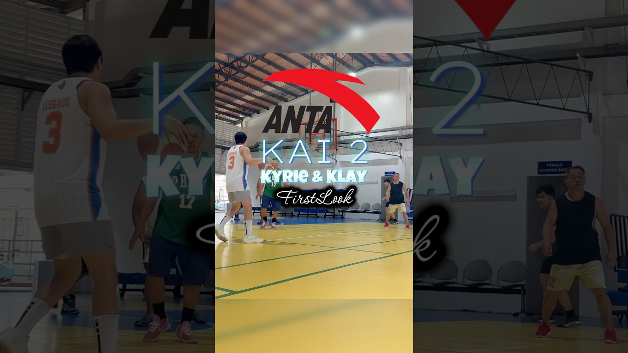 Anta Kai 2 ‘Kyrie & Klay’ first look 👀🔥💦 