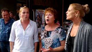 Video thumbnail of "Ognjeni in Jožica in Mateja Kališnik,Sandra Feketija Čakala bom"