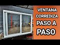 Ventana corrediza paso a paso  prolamsa  jj herreria y ms