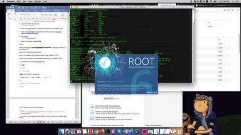 ROOT INSTALLATION MAC OS