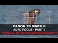 Canon 7D Mark II Auto Focus - Part 1/5: Control Setup for Moving Subjects