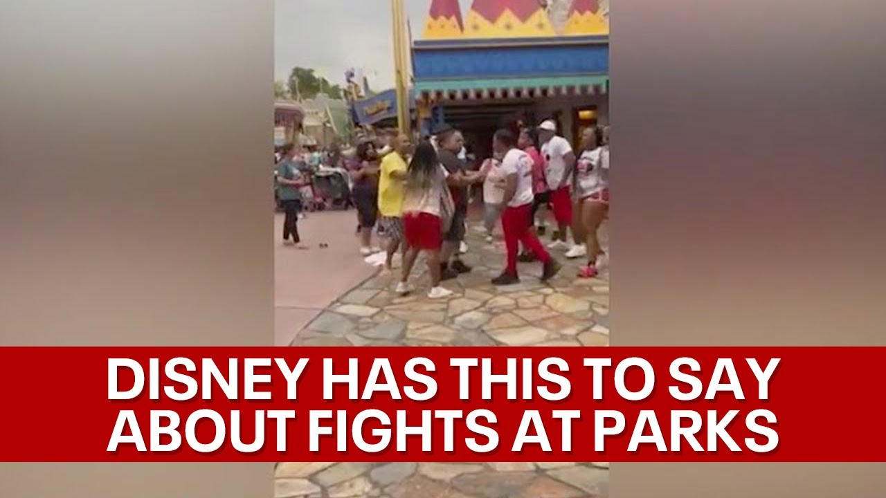 Disney issues warning against fights at theme parks