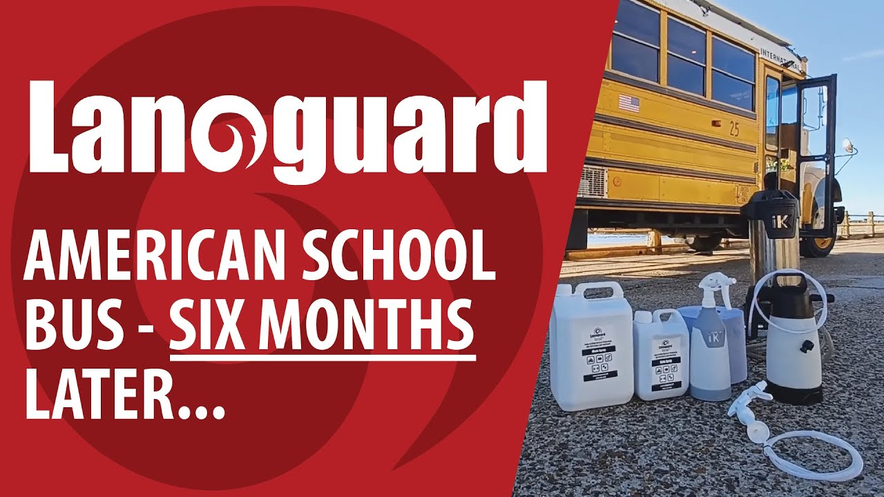 RUST TREATMENT on a U.S. SCHOOL BUS... 6 Months Later... 🚍✔