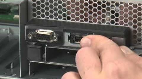 IBM System x3690 X5 - FRU - Install USB Video Cable
