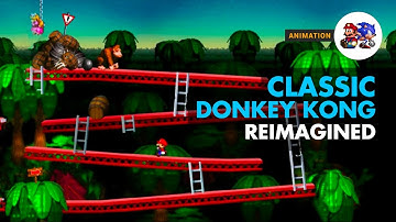 Classic Donkey Kong Reimagined