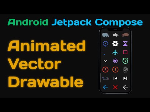 Android Jetpack Compose use Animated Vector Drawable