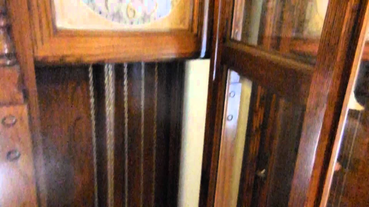 Ridgeway W2188 ChainDriven Grandfather Clock GW West Germany Black