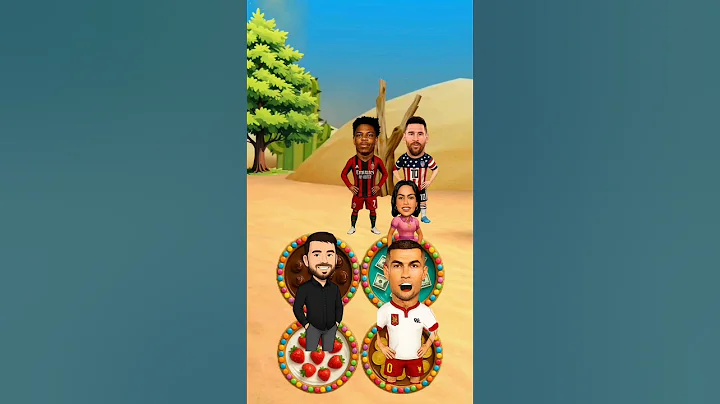 Ishawo speed desides everyone fats ! Ronaldo vs Messi vs mr beast#shorts #cartoon #football