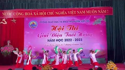Hội thi Giai điệu tuổi hồng toàn huyện Việt Yên Bắc Giang!