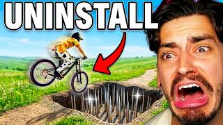 If I Crash, I UNINSTALL The Game.. (Descenders)