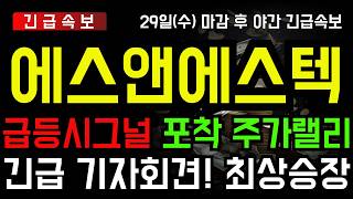 [에스앤에스텍 주가전망]