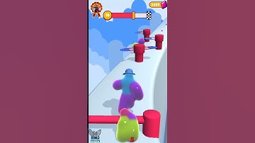 Blob Runner 3D Level-18 : Gameplay Walk through All Levels.