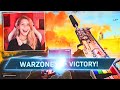 FIRST WARZONE SOLO WIN!!! 🎃 WARZONE SOLOS (MP7 / R700)