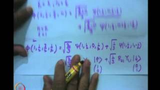 Mod-08 Lec-34 Clebsch Gordon Coefficients