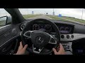 Mercedes Benz E220d W213 POV driving experience - 4K High Quality