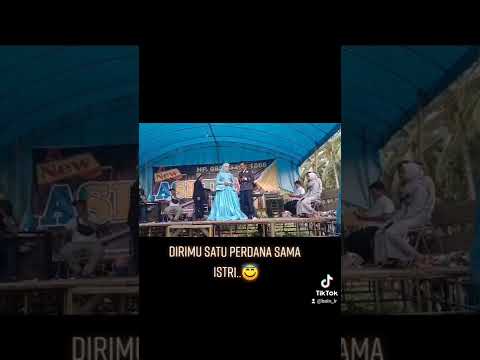 DIRIMU SATU PERDANA MENYANYI DIPANGGUNG SAMA ISTRI (COVER BY Nurdin Yaseng kdi)