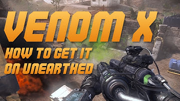 Call of Duty: Ghosts - HOW TO GET THE VENOM-X ON UNEARTHED - CROSSOVER EASTER EGG