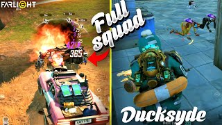 Playing with DUCKSYDE For The First Time | Solo vs Squad | Farlight 84 Gameplay