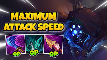 FULL ATTACK SPEED LETHAL TEMPO JAX JUNGLE WILD RIFT IS INSANE BUILD