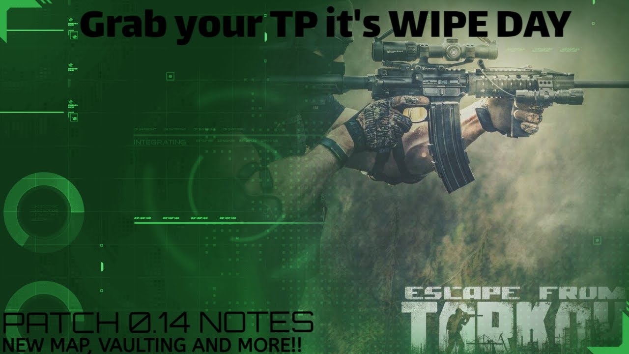 WIPE DAY - PATCH 0.14 NOTES - ESCAPE FROM TARKOV - YouTube