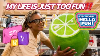 SHOPPING at FIVE BELOW AGAIN⁉️😳 DIFFERENT LOCATION + BURLINGTON DEPT. Store‼️