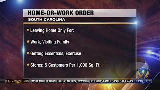 SC Gov. McMaster issues statewide home-or-work order