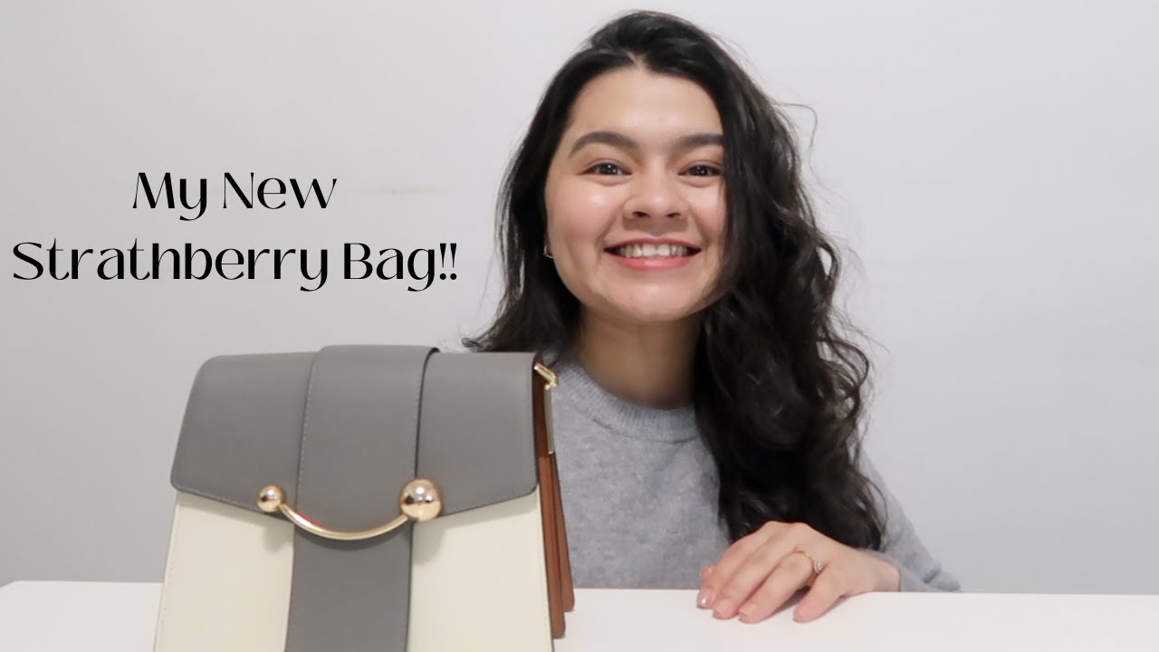 Strathberry Box Crescent Bag Review