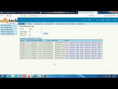 how to add internet vlan and voice vlan syrotech GPON OLT