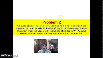 Projection Of Prism Session 1