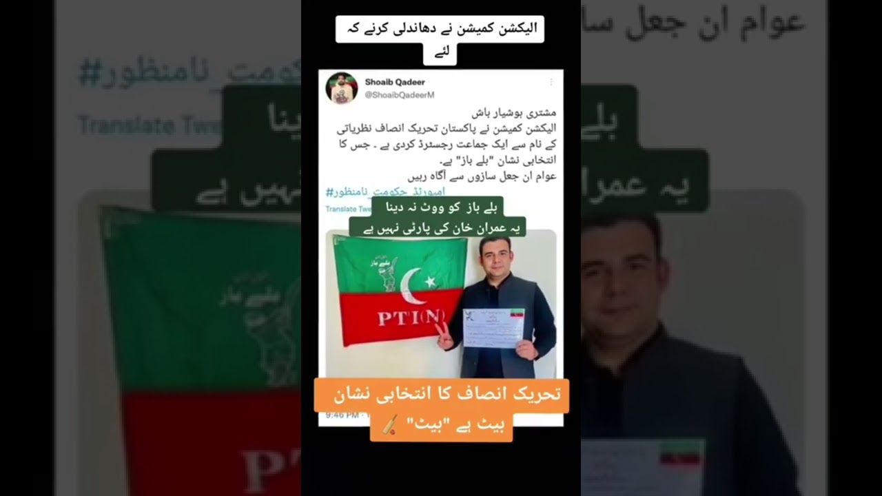 fake pti party 