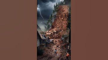 Terrifying Landslide Destroys Cliffside Village – Nature’s Fury Unleashed!
