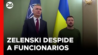 UCRANIA | Zelenski despide a varios funcionarios cercanos a EEUU