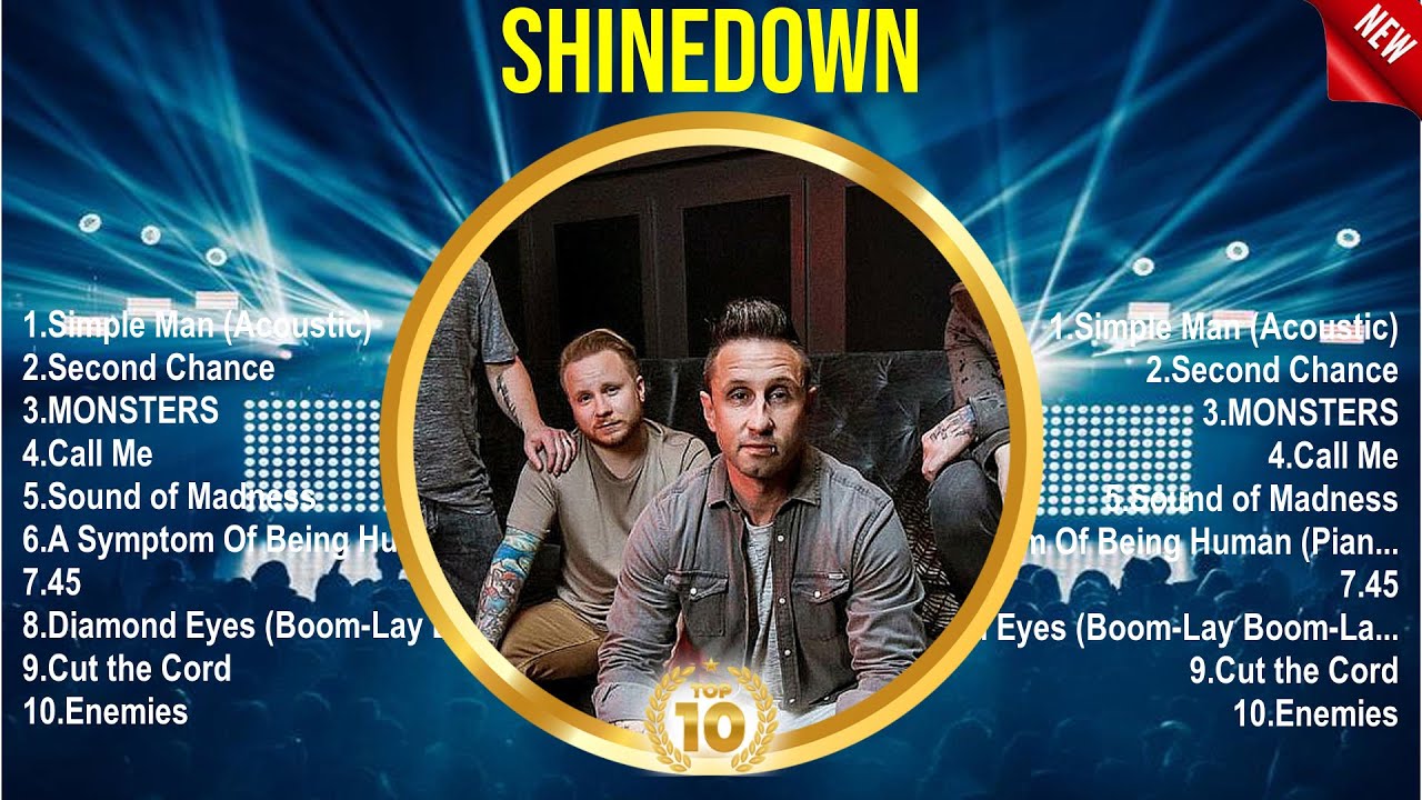 Shinedown Greatest Hits Full Album 2024 ~ The Best Songs Of Shinedown
