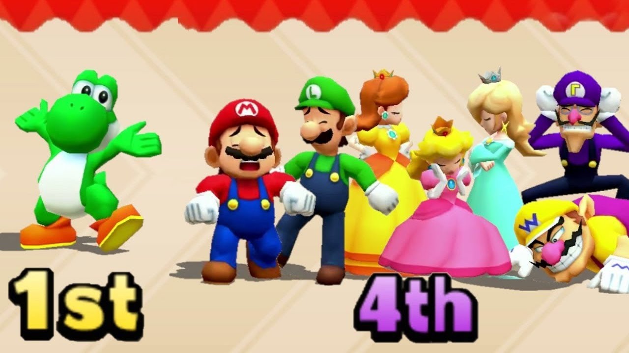 Mario Party The Top 100 - Can Yoshi Beat All Characters?