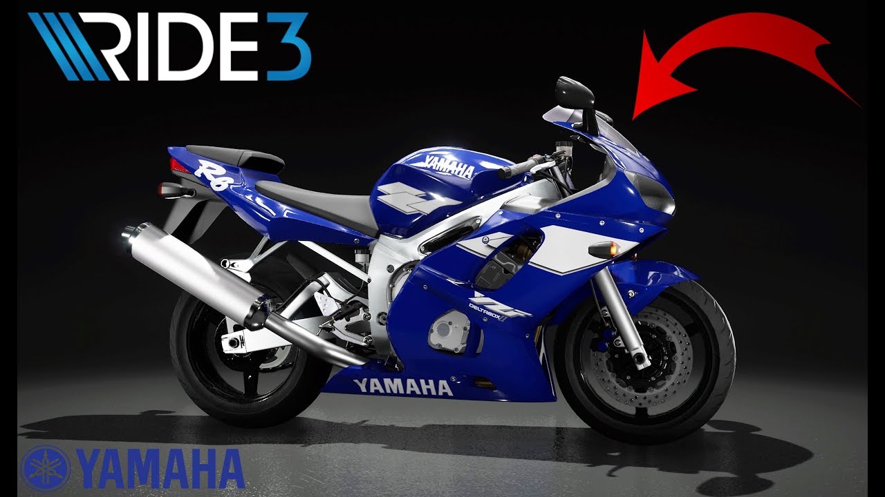 Ride 3 Yamaha R6 Custom + test sur circuit. - YouTube