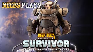 Deep Rock Galactic and Vampire Survivor had a baby! - Deep Rock Galactic Survivor