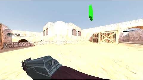 GODOT 4 Dust 2 First Person Shooter testing (cs1.6 map)