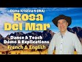 Rosa del mar line dance dance  teach  dmo  explications  french  english