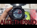 The unique twin sensor model  casio gdf1001ajf altithermo gshock watch review and function look