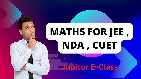 Mastering Logarithmic Functions for IIT JEE, NDA, and CUET Math: Tips and Tricks|Jupitor E-Class