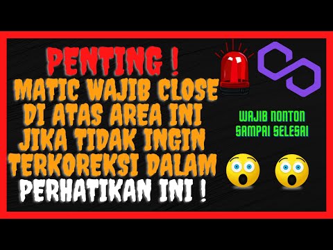 MATIC HOLDER WASPADAI HAL INI ! PREDIKSI MATIC HARI INI !