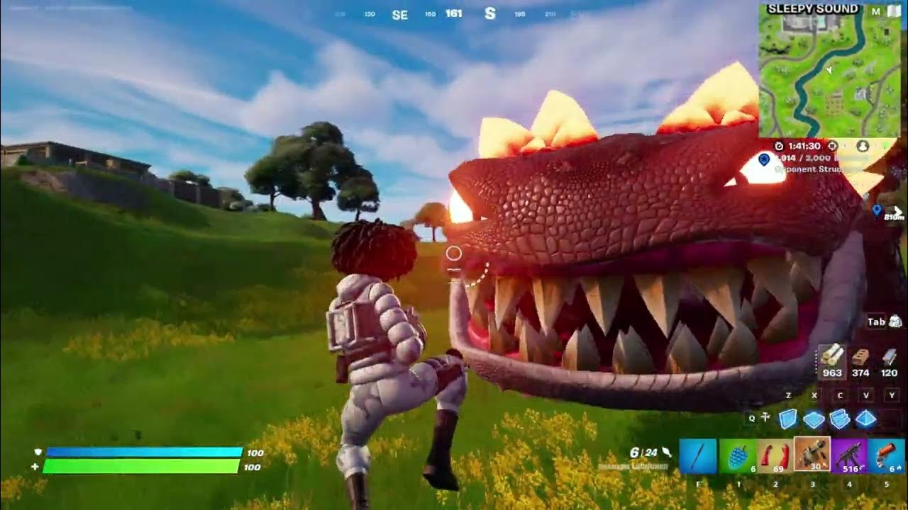 Is It Possible To Kill Klombo In Fortnite Will Granade Launcher Kill Klombo? (Klombo Killing Fortnite Mythbusters