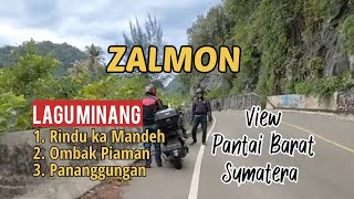 Lagu Ombak Piaman dengan Pemandangan Lintas Barat Sumatera yang Indah @Riwan994