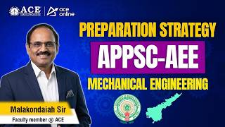 APPSC -AEE Mechanical Engineering Preparation Strategy | ACE Online & ACE Engineering Academy
