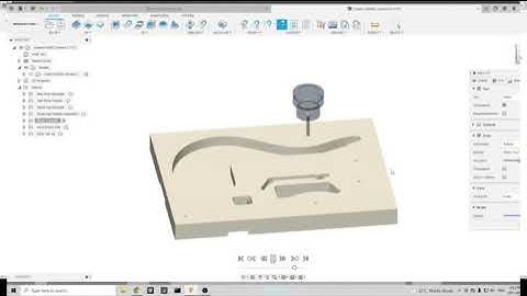 PRS Style Guitar - Fusion 360 Model and Manufacturing Simulation
