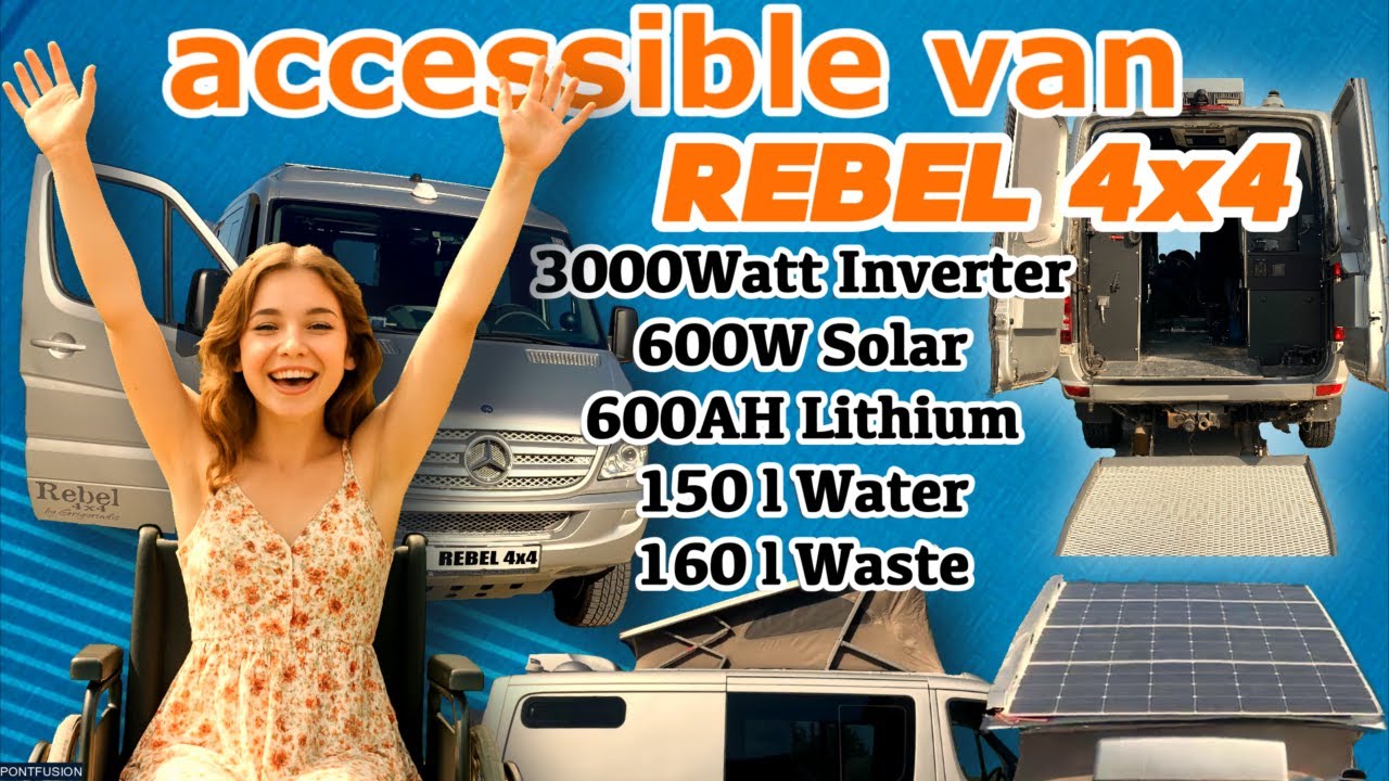 Curated visual reference: The Rebel 4X4 The Ultimate Accessible Off Grid Adventure Van Photo Inspiration