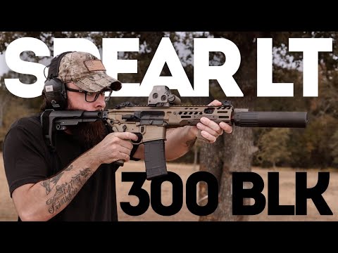 Sig Spear LT 300BLK! It's pretty dope!