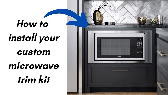 How to Install Microwave Under Kitchen Counter — Eatwell101